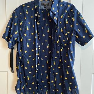 Banana Republic Pineapple Button Down